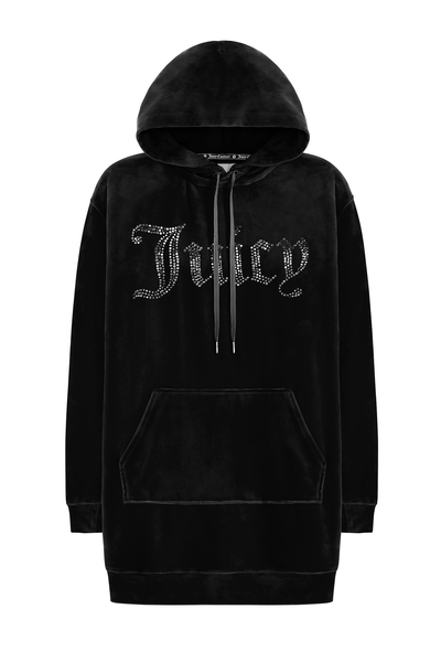 Drop Shoulder Long Hoodie